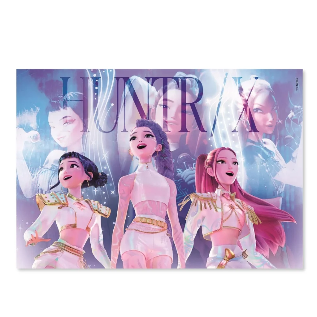 02. KPop Demon Hunters Puzzle Shining Stars, 104pcs
