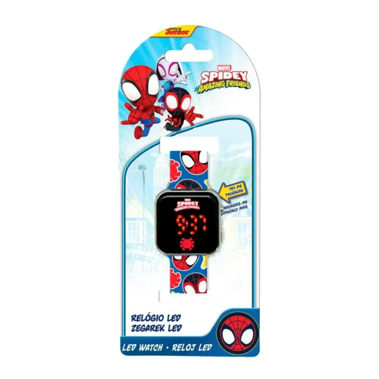 02. Kids Euroswan LED Digitalni Sat Spidey