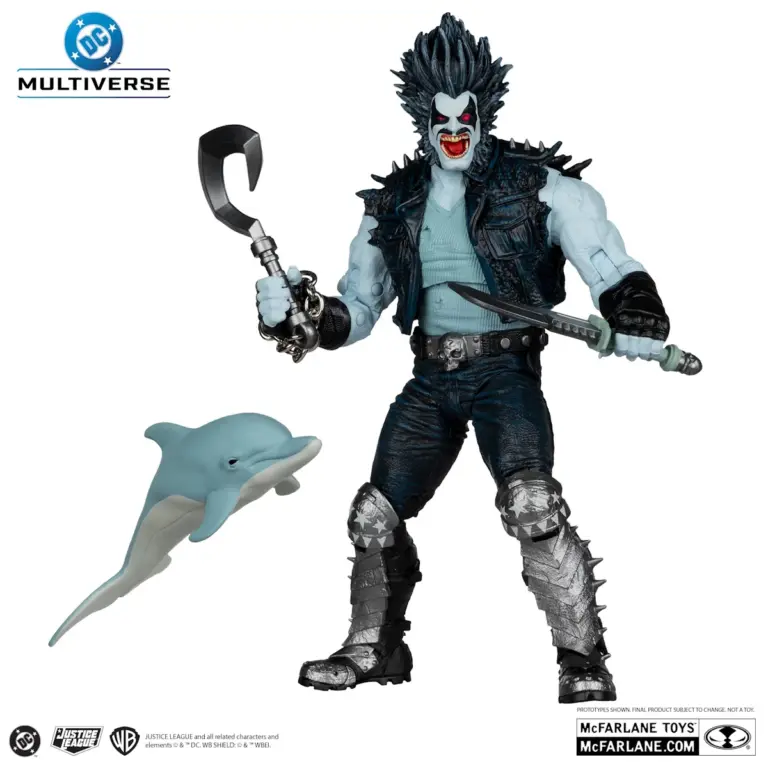 02. McFarlane Collector Edition #58 Lobo (DC Classic) Figura, 18cm