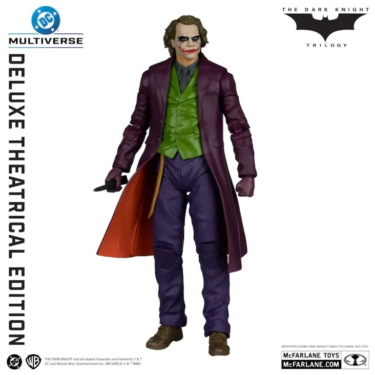 02. McFarlane DC Multiverse The Joker (The Dark Knight) Figura, 18cm