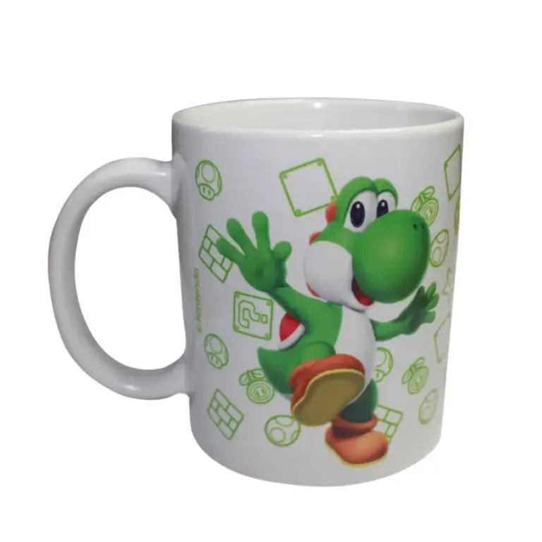 02. Nintendo Super Mario Bros Yoshi šalica + Kasica