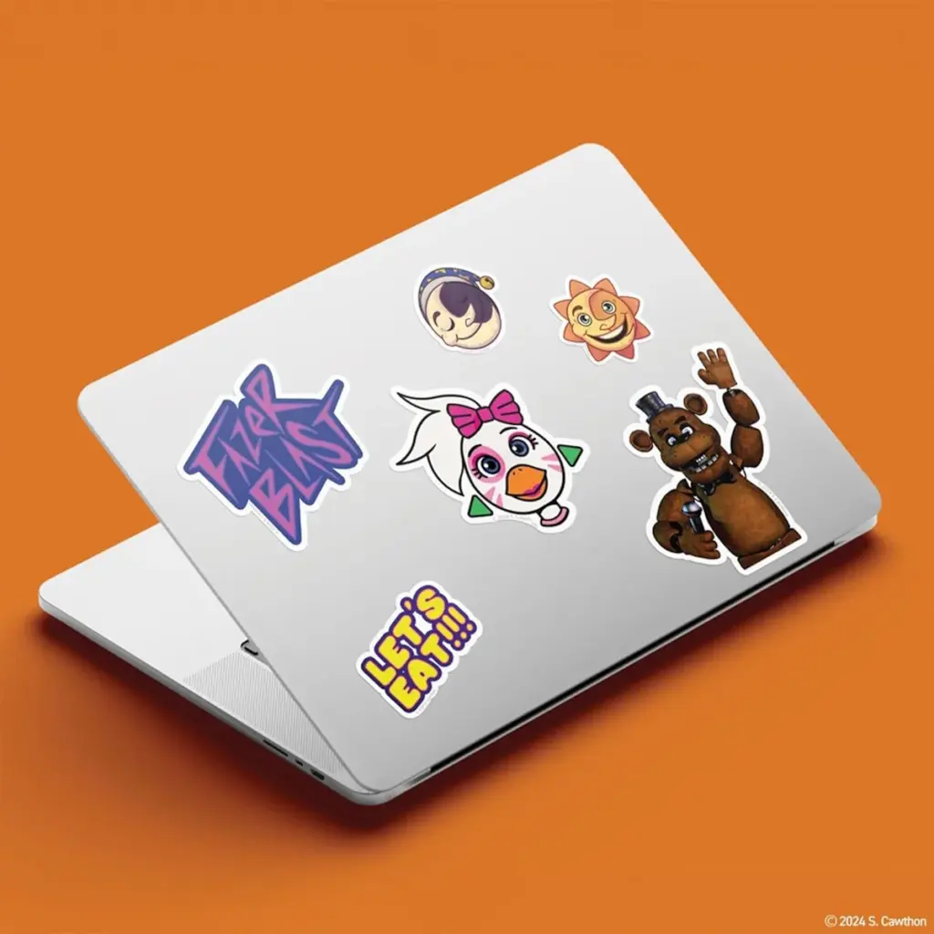 03. Five Nights At Freddy's Tech Decal Stickers