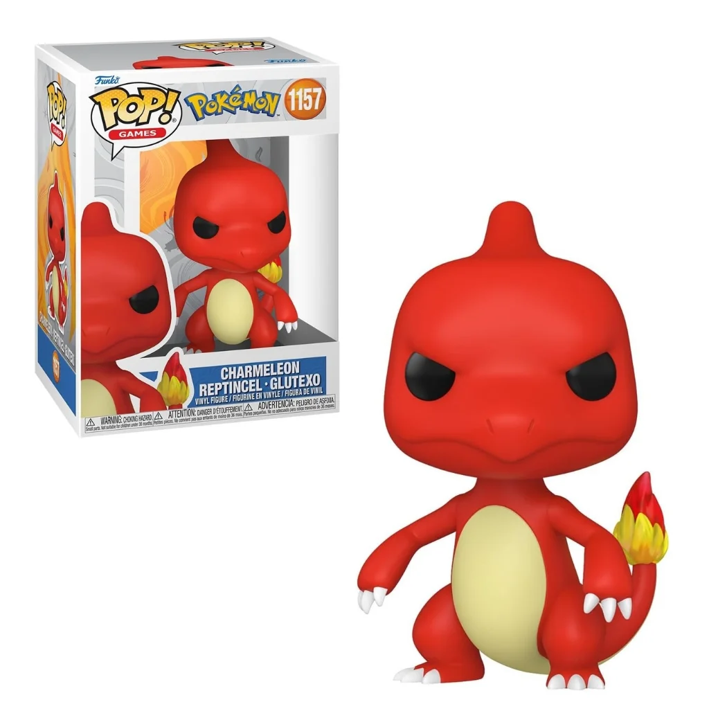 03. Funko Pop! Games Pokémon Charmeleon #1157