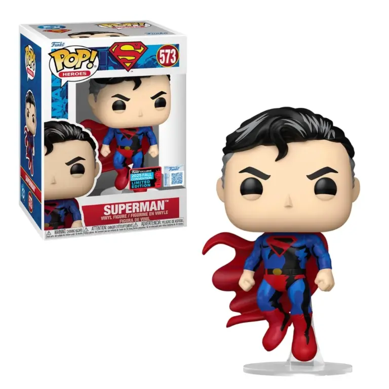 03. Funko Pop! Heroes DC Comics Superman (Comic Deco) #573