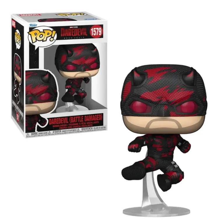 03. Funko Pop! Marvel Daredevil Born Again Daredevil (Battle Damaged) #1579