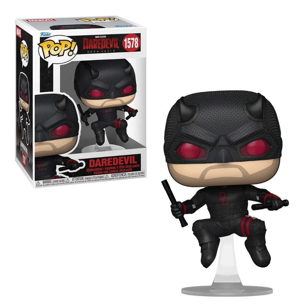 03. Funko Pop! Marvel Daredevil Born Again Daredevil (Black Suit) #1578