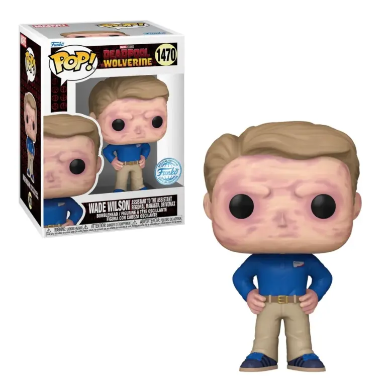 03. Funko Pop! Marvel Deadpool & Wolverine Wade Wilson #1470