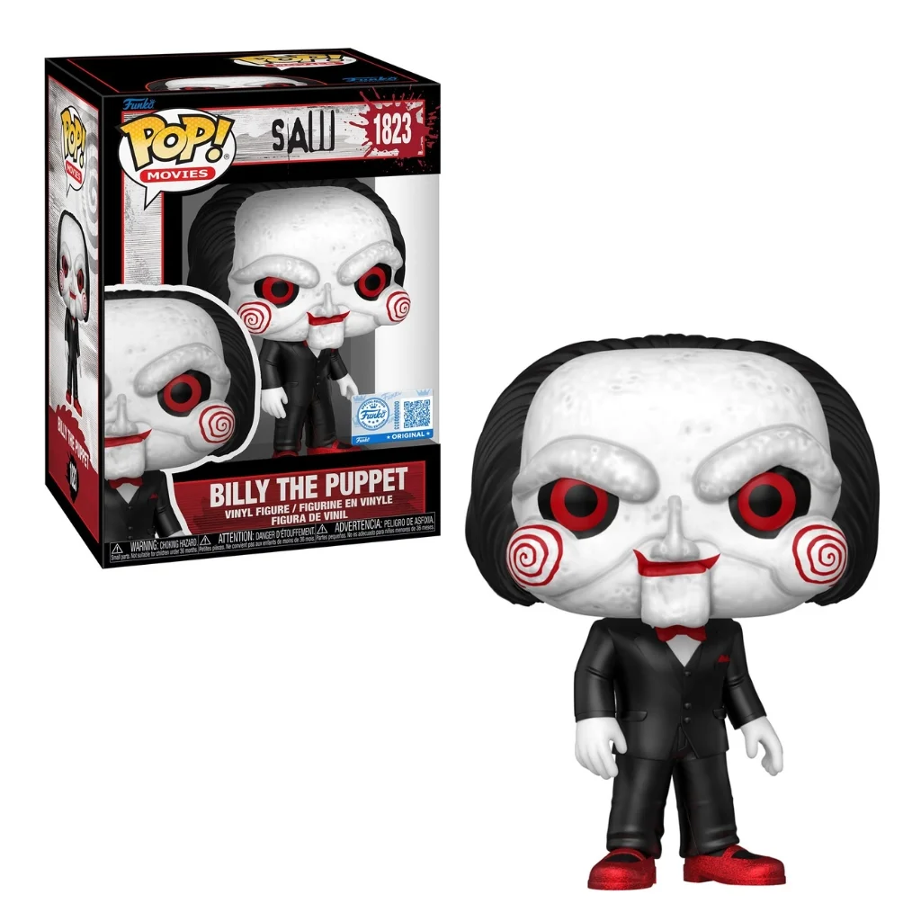 03. Funko Pop! Movies Saw Billy The Puppet #1823