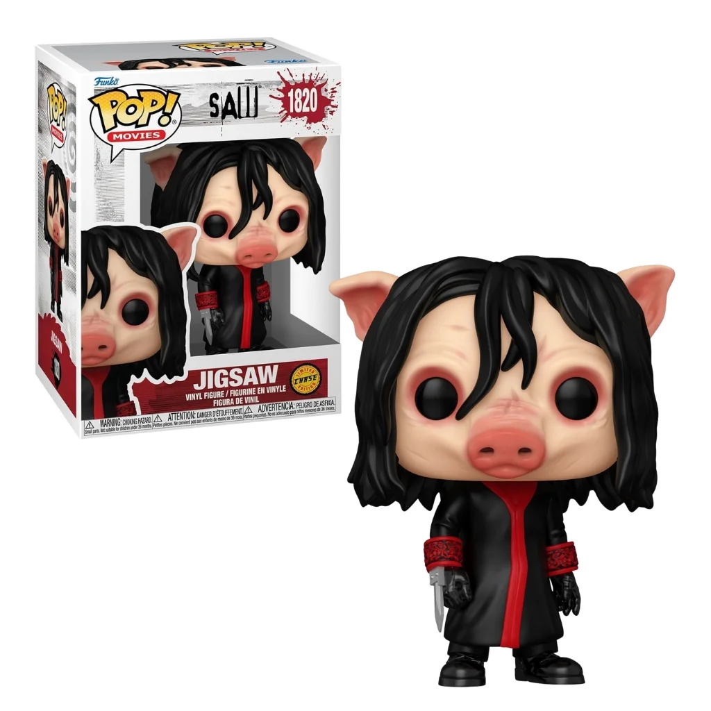 03. Funko Pop! Movies - Saw - Jigsaw #1820 (CHASE)