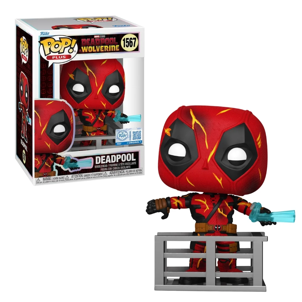 03. Funko Pop! Plus Deadpool & Wolverine Deadpool (Time Ripper) #1567