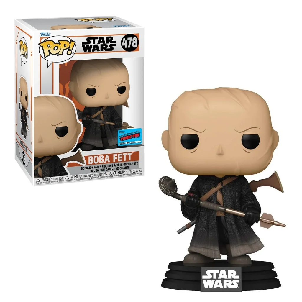 03. Funko Pop! Star Wars The Mandalorian Boba Fett #478