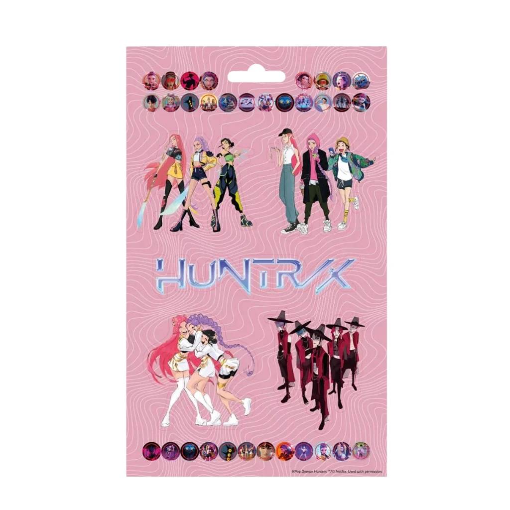 03. KPop Demon Hunters 'World Tour' Naljepnice, 500 Kom