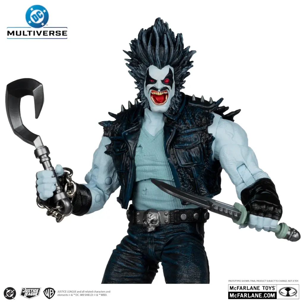 03. McFarlane Collector Edition #58 Lobo (DC Classic) Figura, 18cm