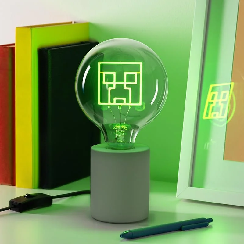 03. Minecraft Creeper LED Neon Bulb Lamp