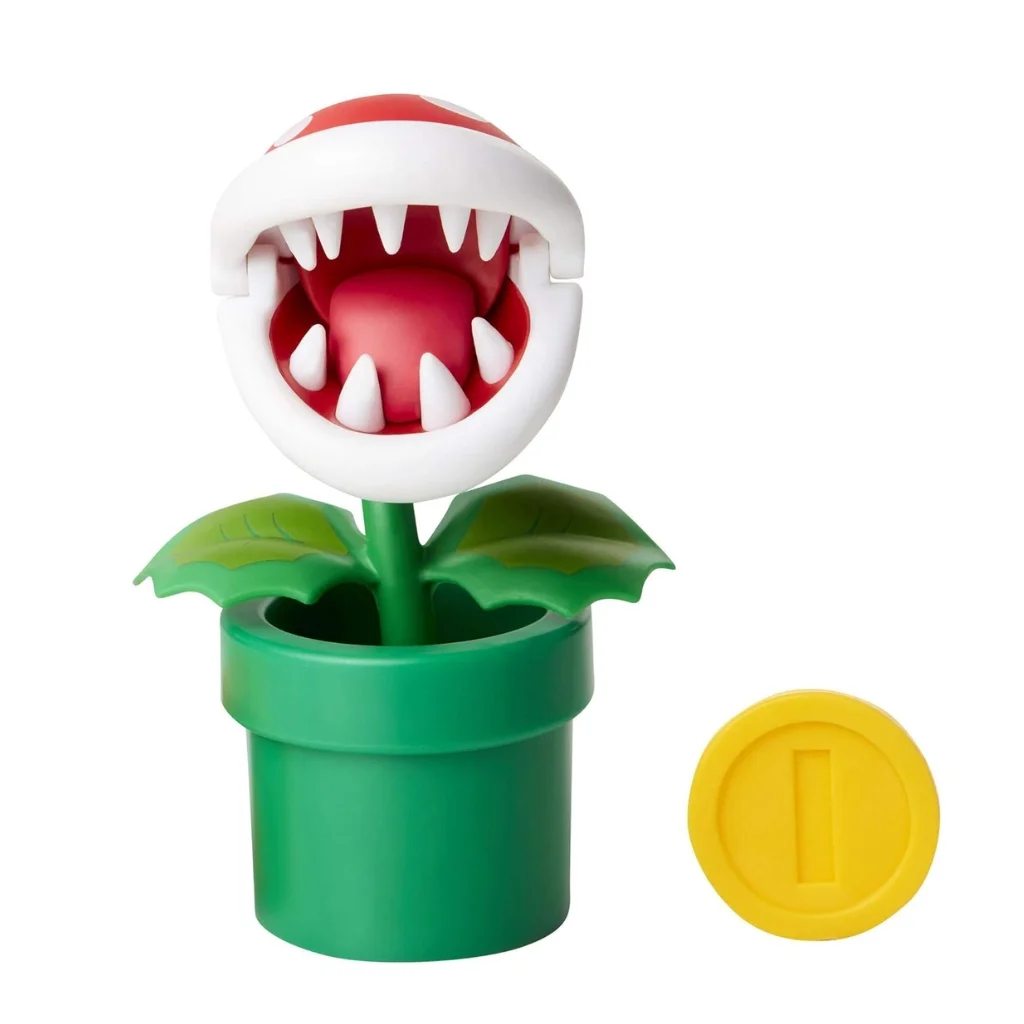 03. Super Mario Bros Piranha Plant Figurica, 10cm