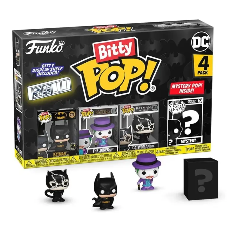 04. Funko Bitty Pop! Batman 85th Anniversary 4 Pack Series 1