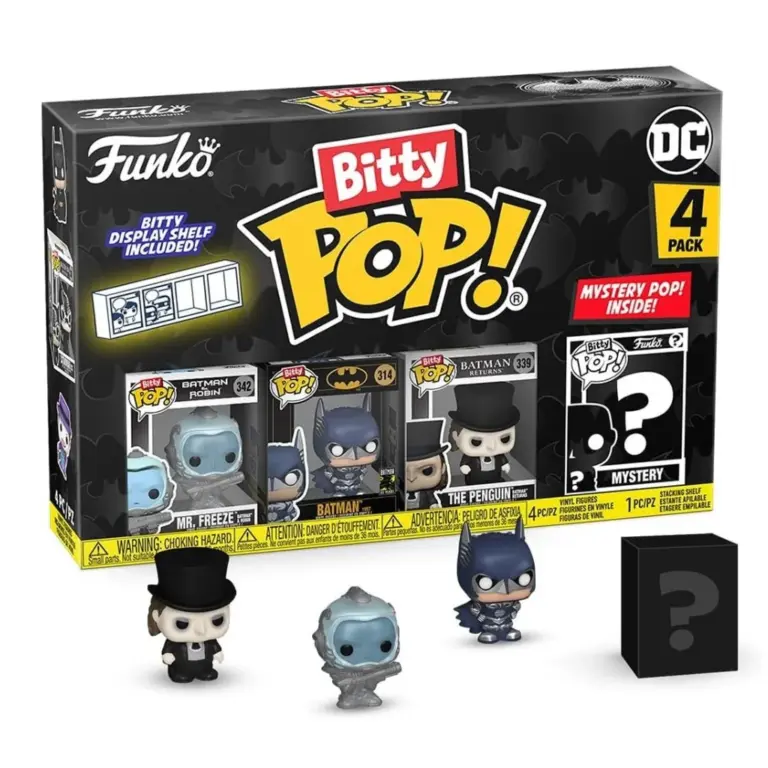 04. Funko Bitty Pop! Batman 85th Anniversary 4 Pack Series 3