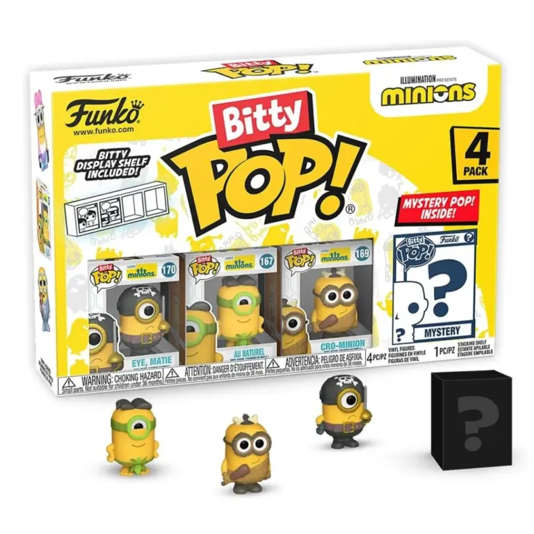 04. Funko Bitty Pop! Minions 4 Pack Series 1