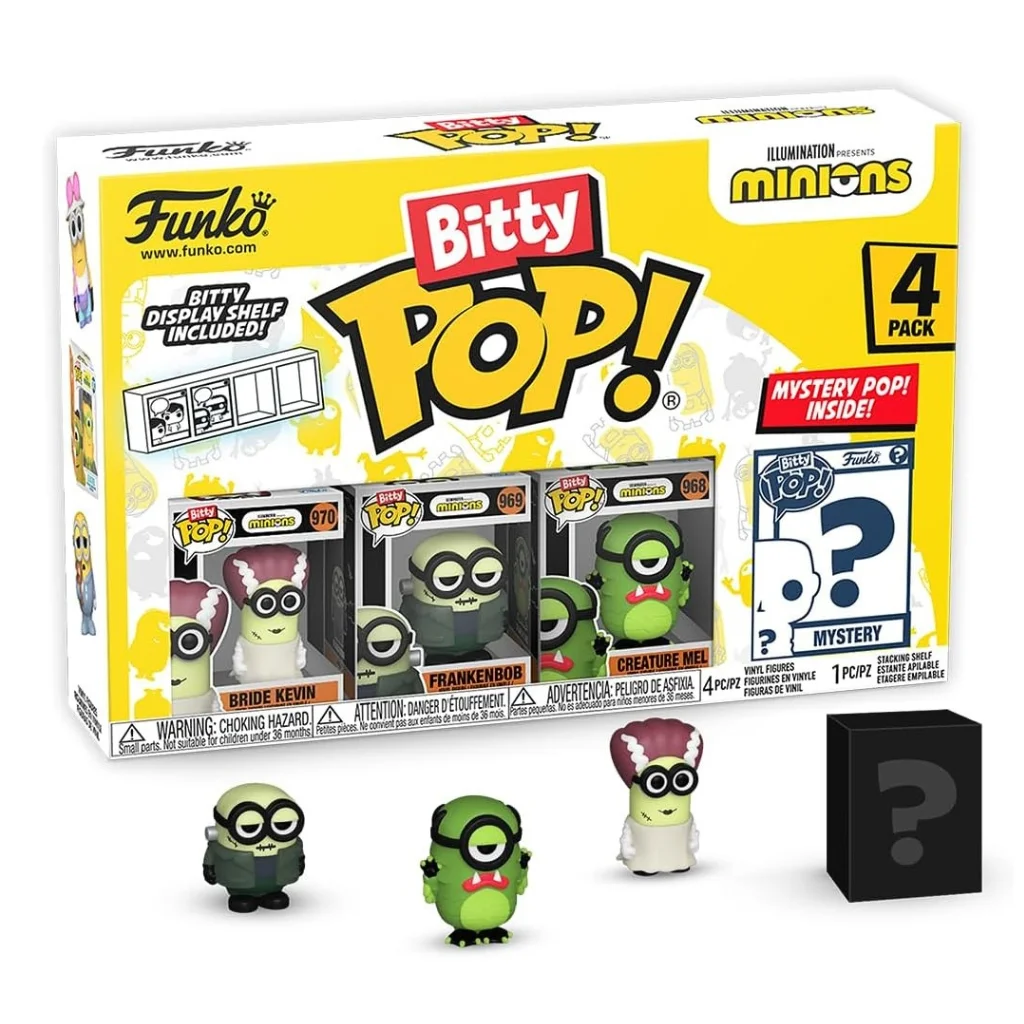 04. Funko Bitty Pop! Minions 4 Pack Series 2