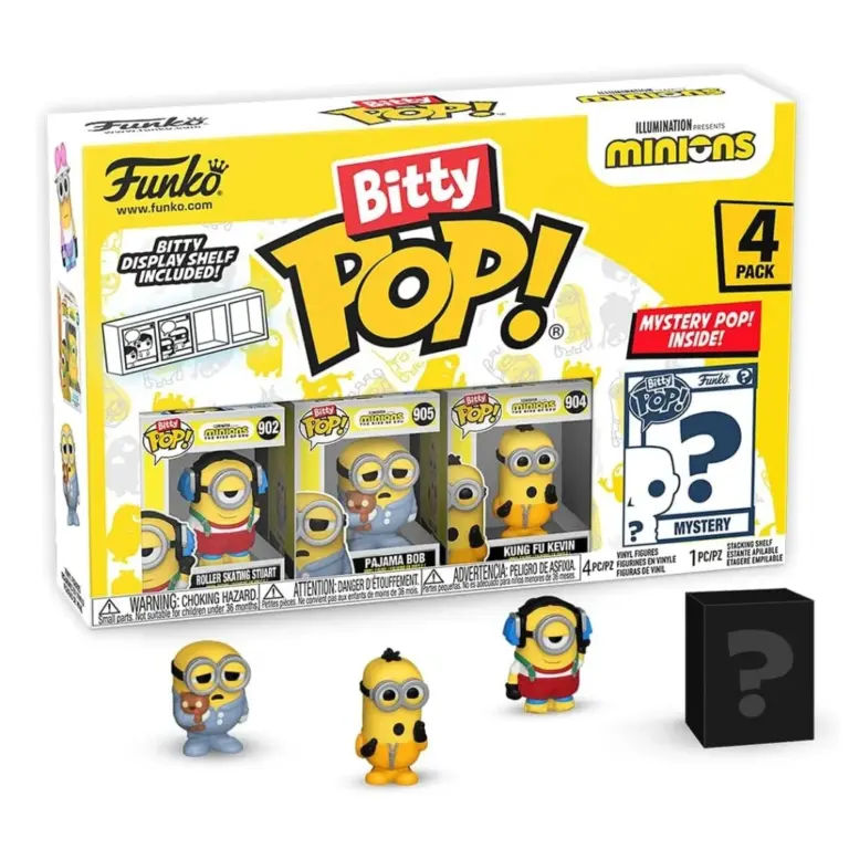 04. Funko Bitty Pop! Minions 4 Pack Series 3
