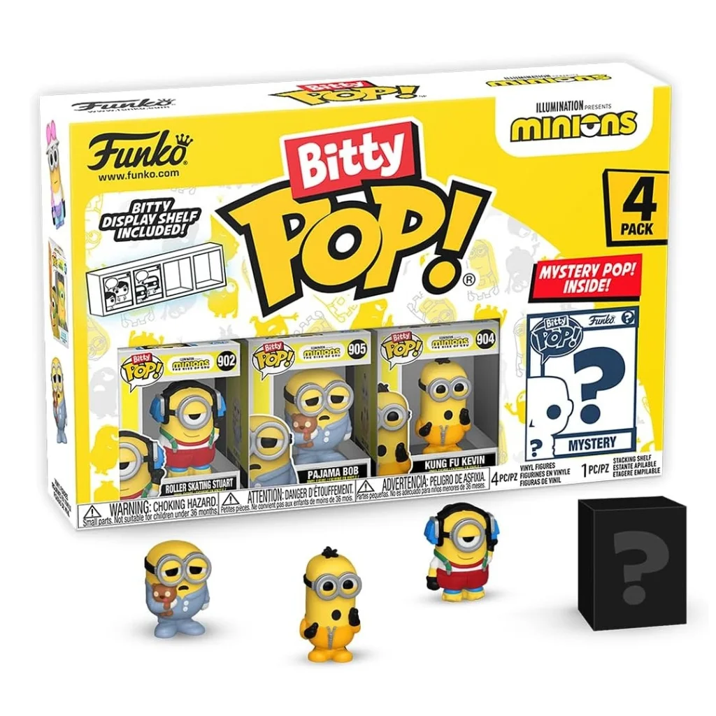 04. Funko Bitty Pop! Minions 4 Pack Series 3