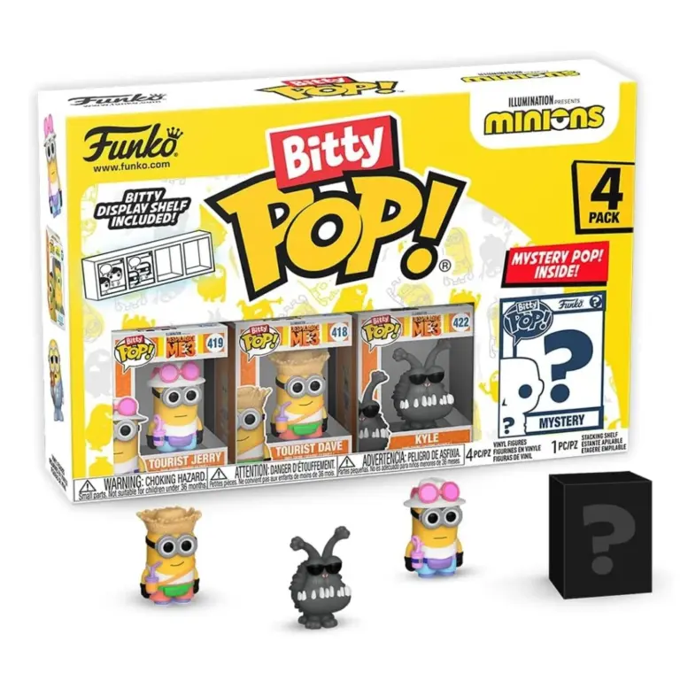 04. Funko Bitty Pop! Minions 4 Pack Series 4