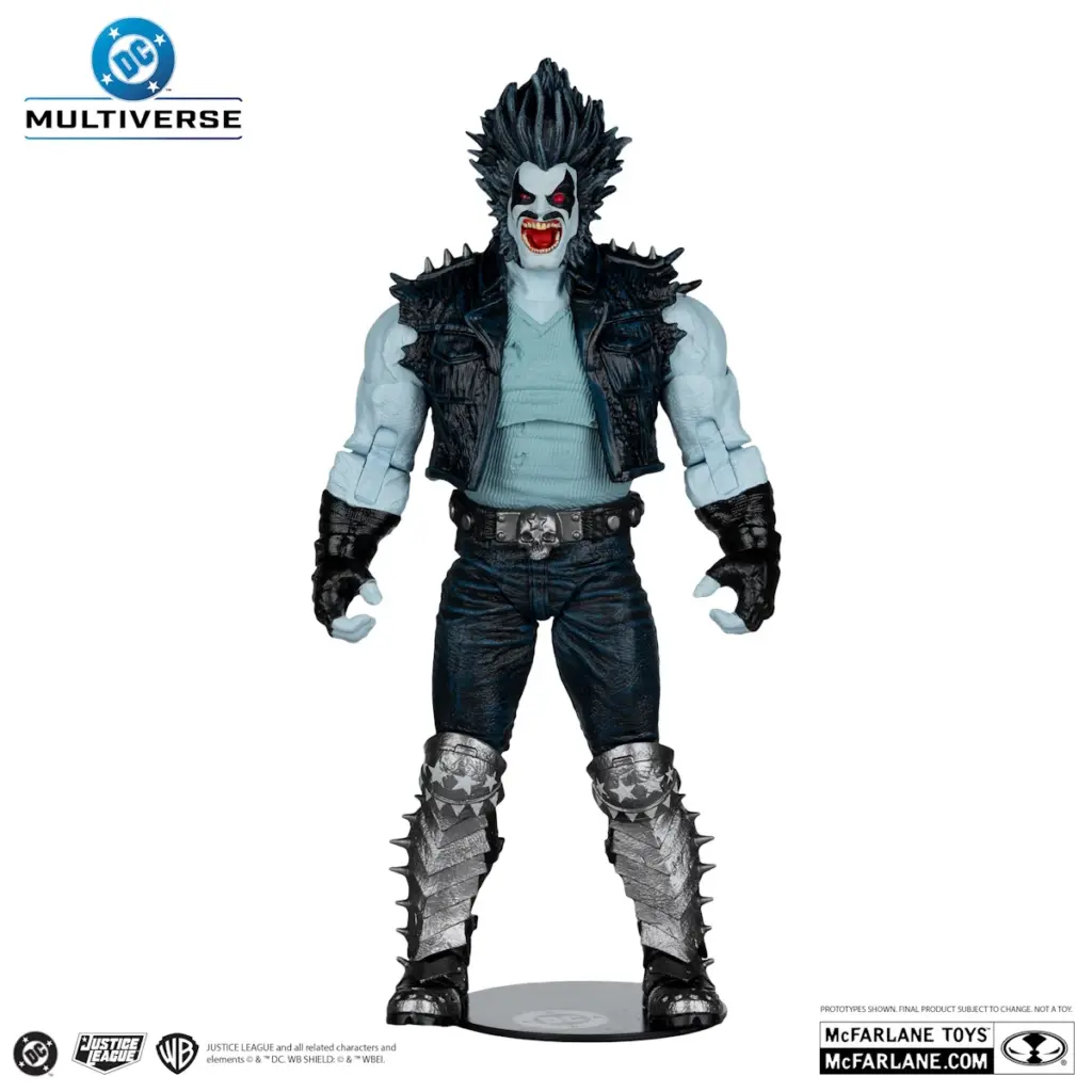 04. McFarlane Collector Edition #58 Lobo (DC Classic) Figura, 18cm