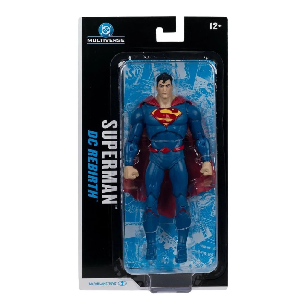 04. McFarlane DC Multiverse Superman (DC Rebirth) Figura, 18cm