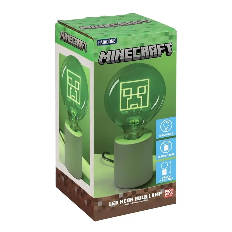 04. Minecraft Creeper LED Neon Bulb Lamp