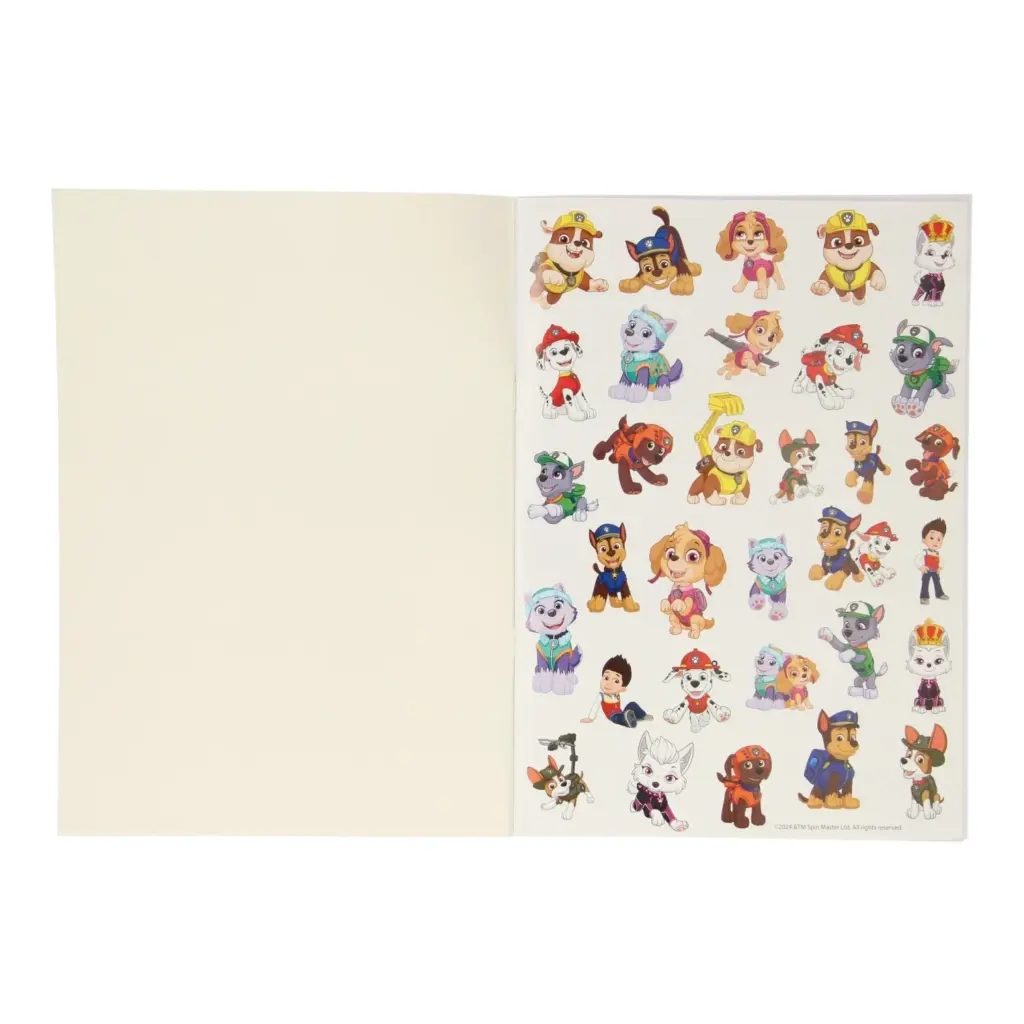 04. Paw Patrol Bojanka Sa Spajanjem Točaka + Naljepnice (32 Stranice)