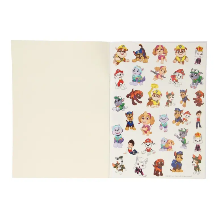 04. Paw Patrol Bojanka Sa Spajanjem Točaka + Naljepnice (32 Stranice)