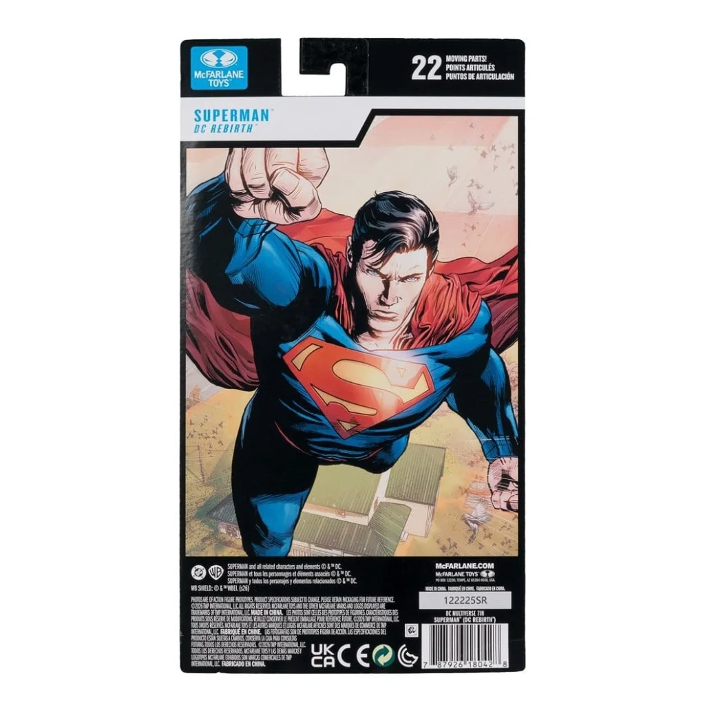 05. McFarlane DC Multiverse Superman (DC Rebirth) Figura, 18cm