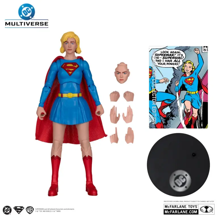 06. McFarlane Collector Edition #59 Supergirl Figura, 18cm