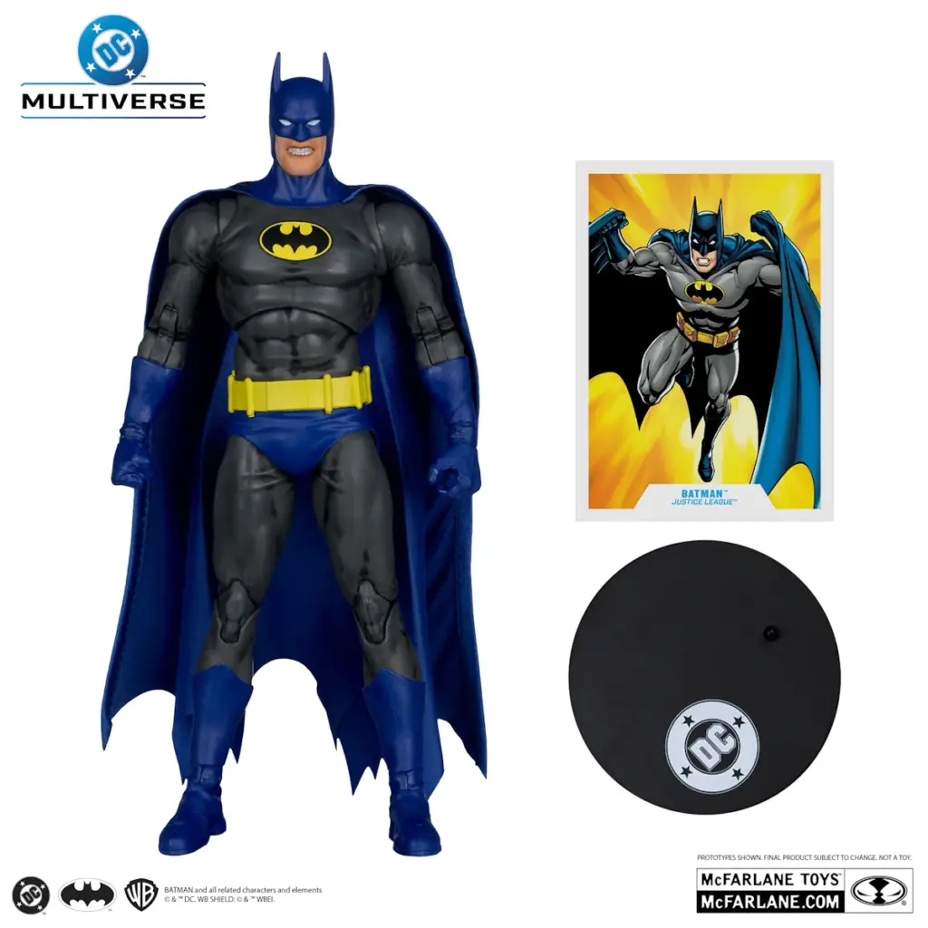 06. McFarlane DC Multiverse Batman (90’s Justice League) Figura, 18cm