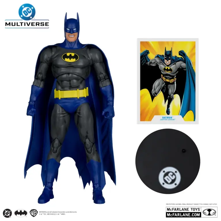 06. McFarlane DC Multiverse Batman (90’s Justice League) Figura, 18cm