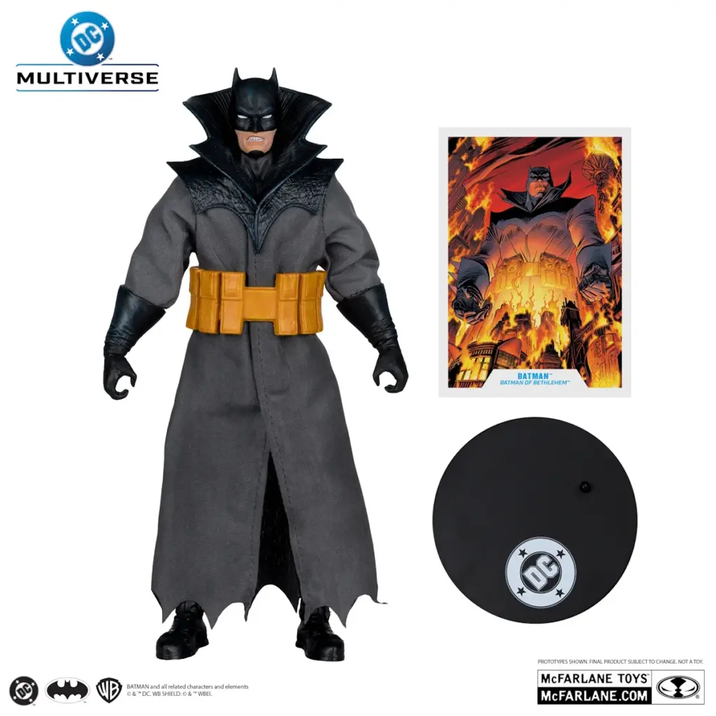 06. McFarlane DC Multiverse Batman (Batman Of Bethlehem) Figura, 18cm