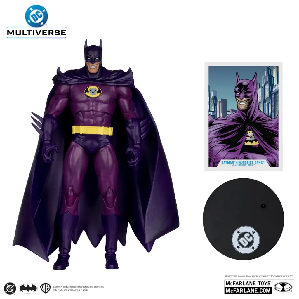 06. McFarlane DC Multiverse Batman (Injustice Gang) Figura, 18cm