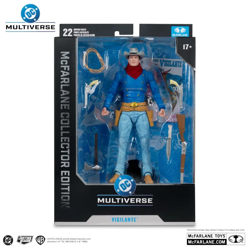 07. McFarlane Collector Edition #56 Vigilante (All Star Squadron) Figura, 18cm