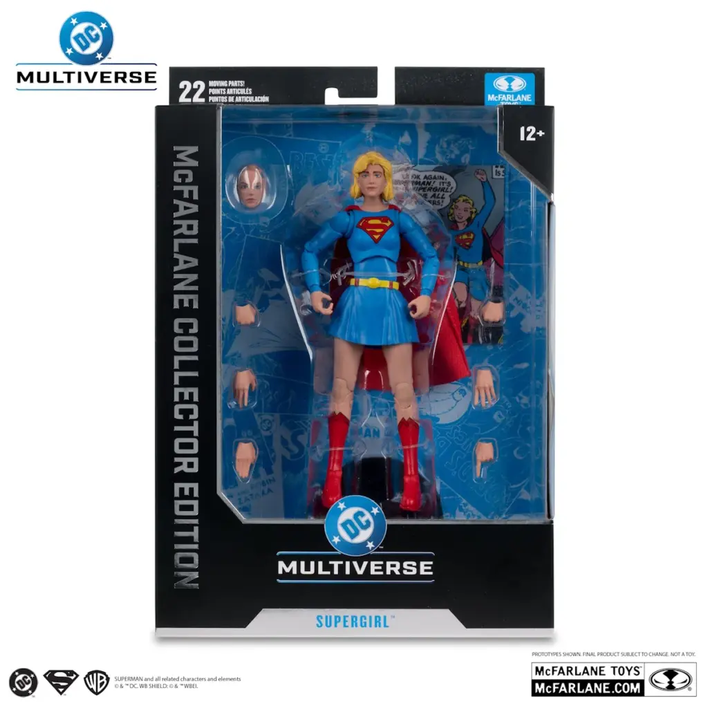 07. McFarlane Collector Edition #59 Supergirl Figura, 18cm