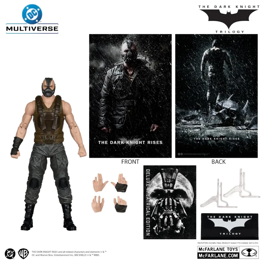 07. McFarlane DC Multiverse Bane (The Dark Knight Rises) Figura, 19cm
