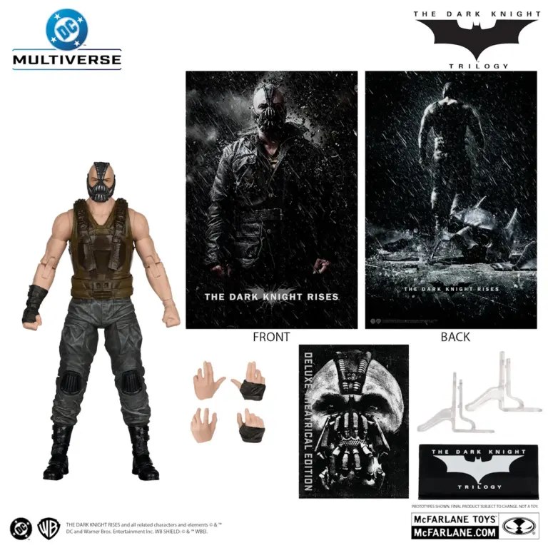 07. McFarlane DC Multiverse Bane (The Dark Knight Rises) Figura, 19cm