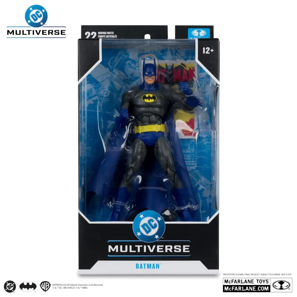 07. McFarlane DC Multiverse Batman (90’s Justice League) Figura, 18cm