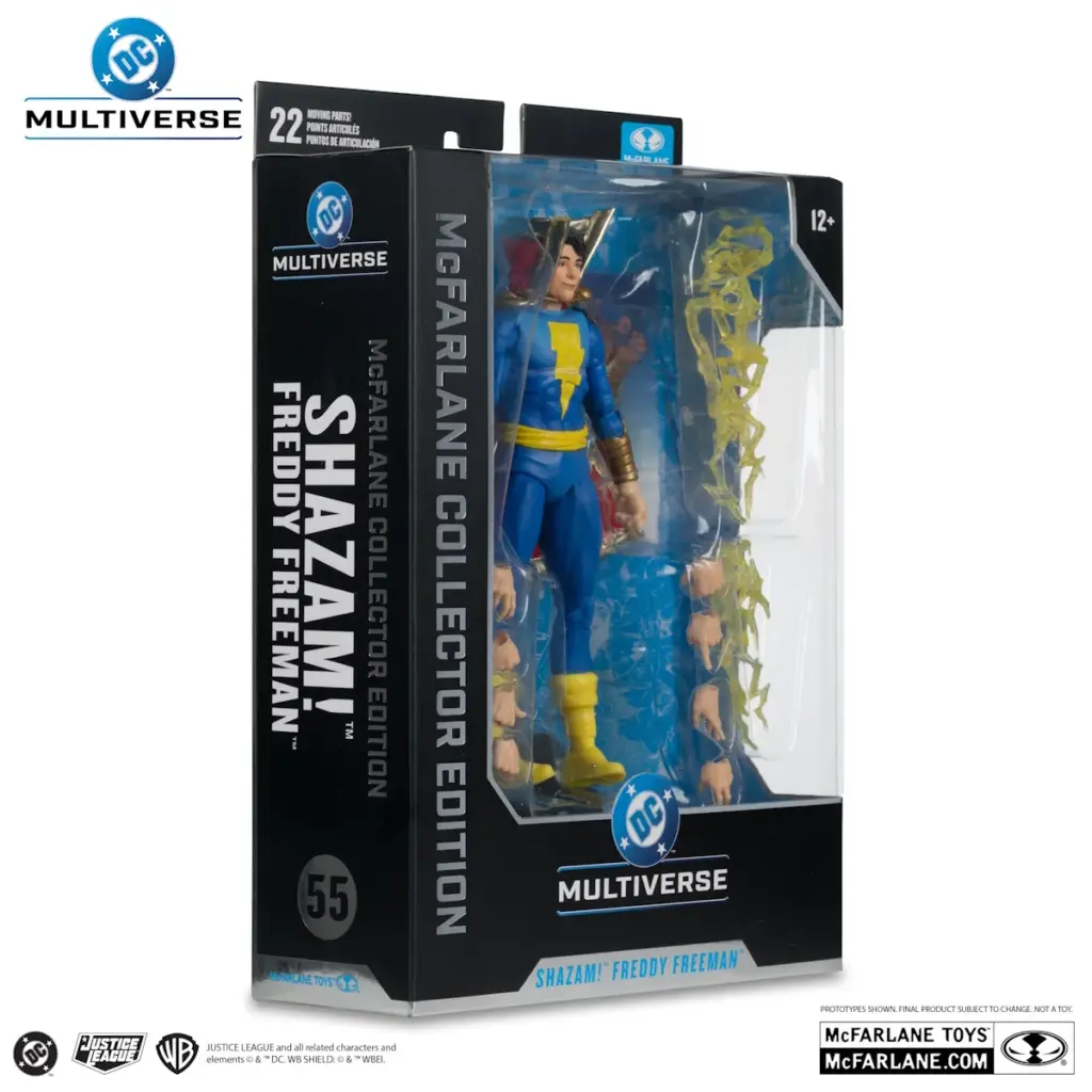 08. McFarlane Collector Edition #55 Shazam! Freddy Freeman Figura, 18cm