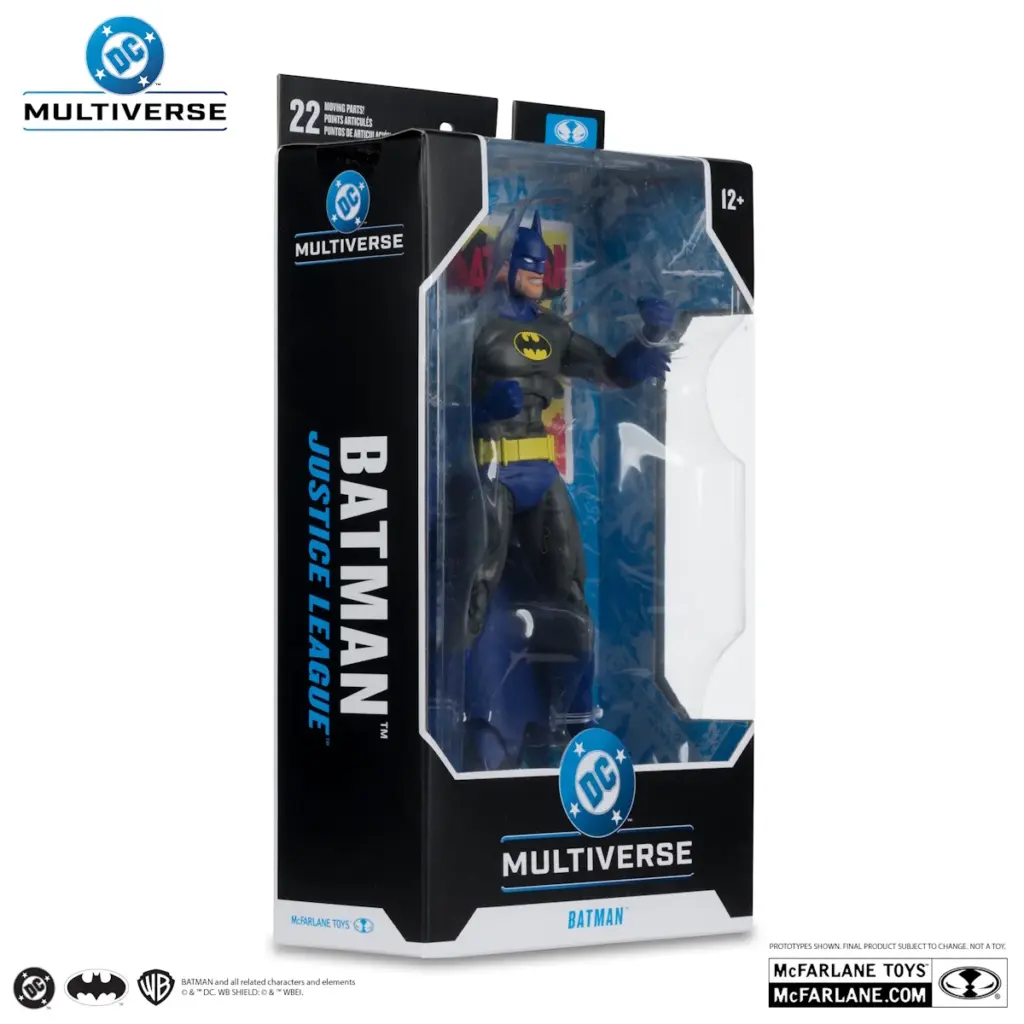 08. McFarlane DC Multiverse Batman (90’s Justice League) Figura, 18cm