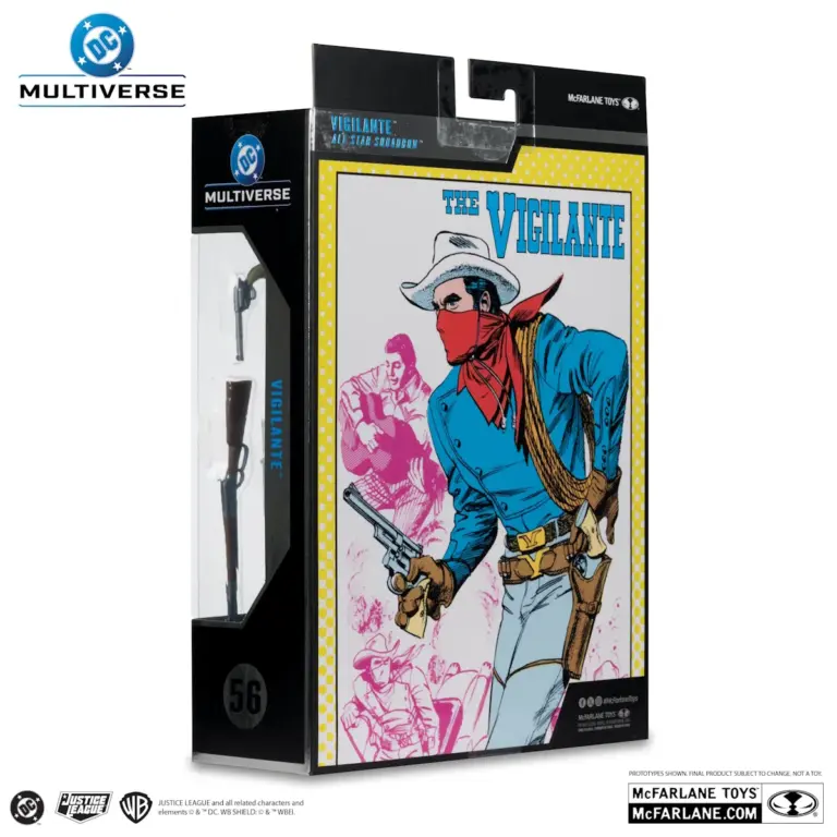 09. McFarlane Collector Edition #56 Vigilante (All Star Squadron) Figura, 18cm