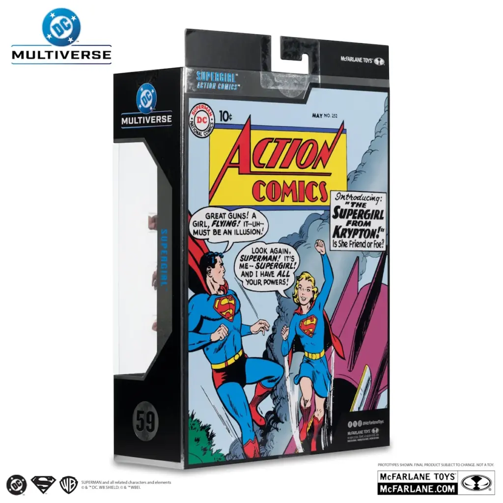 09. McFarlane Collector Edition #59 Supergirl Figura, 18cm