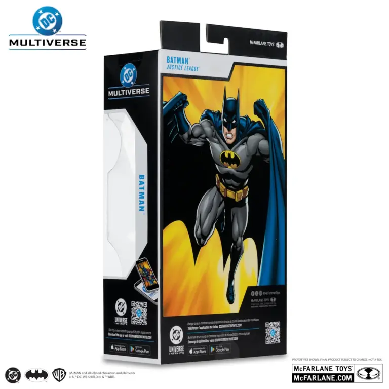 09. McFarlane DC Multiverse Batman (90’s Justice League) Figura, 18cm