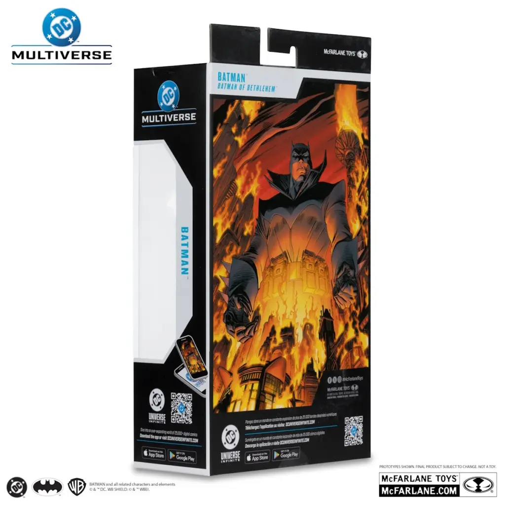 09. McFarlane DC Multiverse Batman (Batman Of Bethlehem) Figura, 18cm