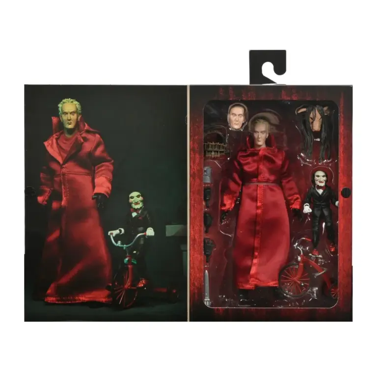 09. NECA Saw Ultimate Jigsaw Killer (Red Robe) Figura, 18cm