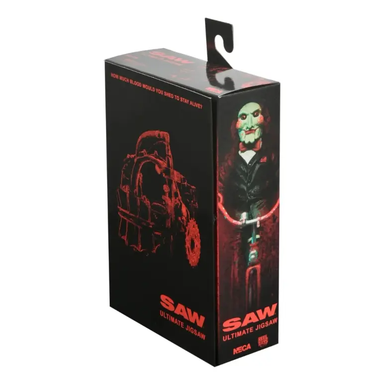 10. NECA Saw Ultimate Jigsaw Killer (Red Robe) Figura, 18cm
